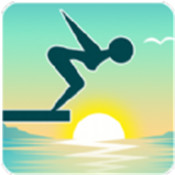 火柴人翻转跳水