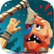 两个人互扔斧头